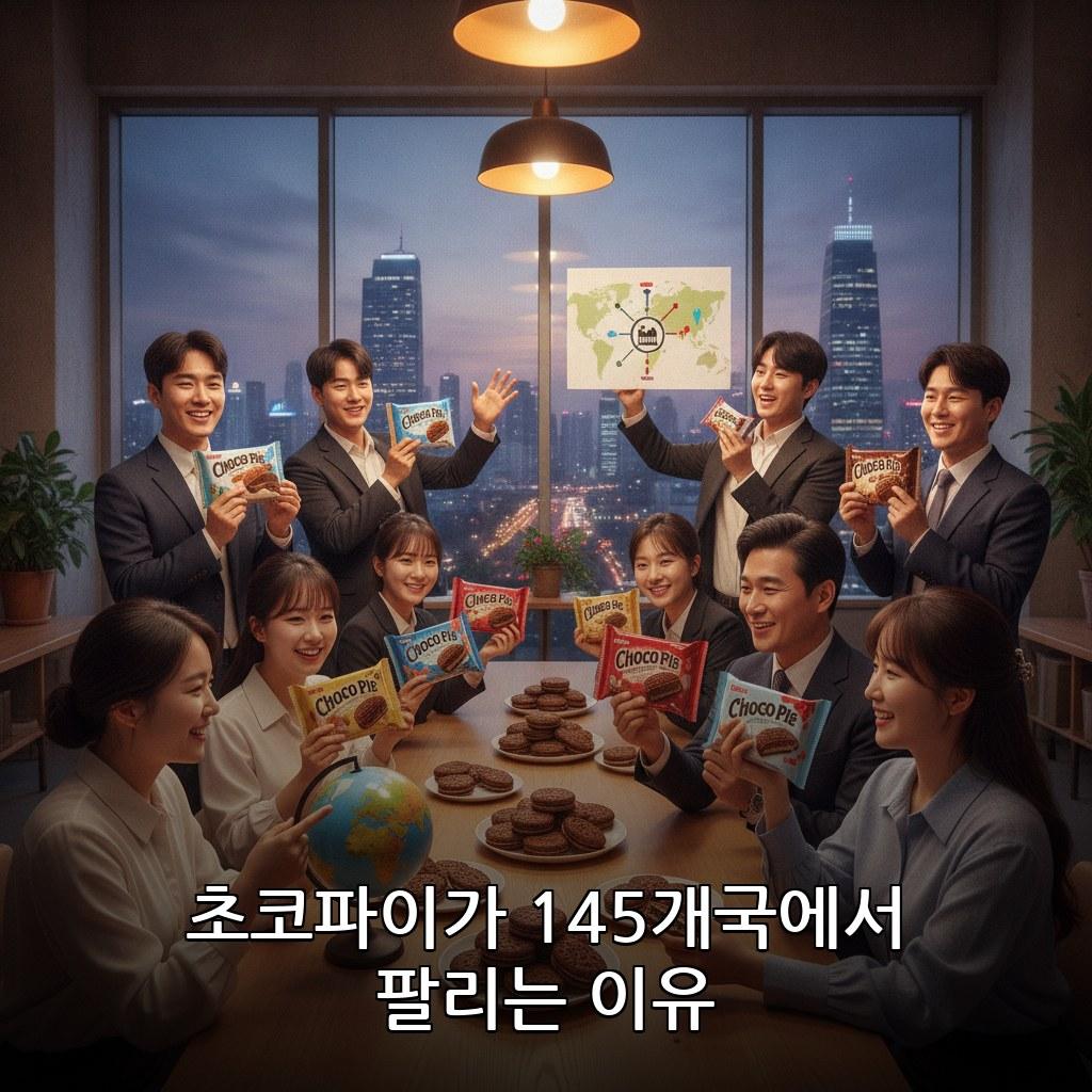 초코파이 해외 인기 이유 및 오리온 공장 나라별 생산 현황 관련 이미지