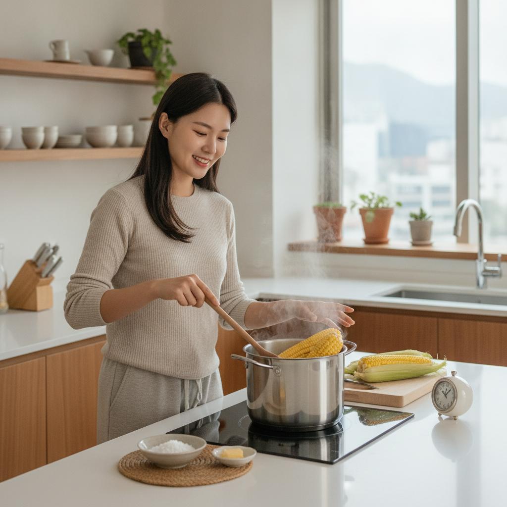 찰옥수수 삶는 시간 및 맛있게 삶는 방법 정보 안내
