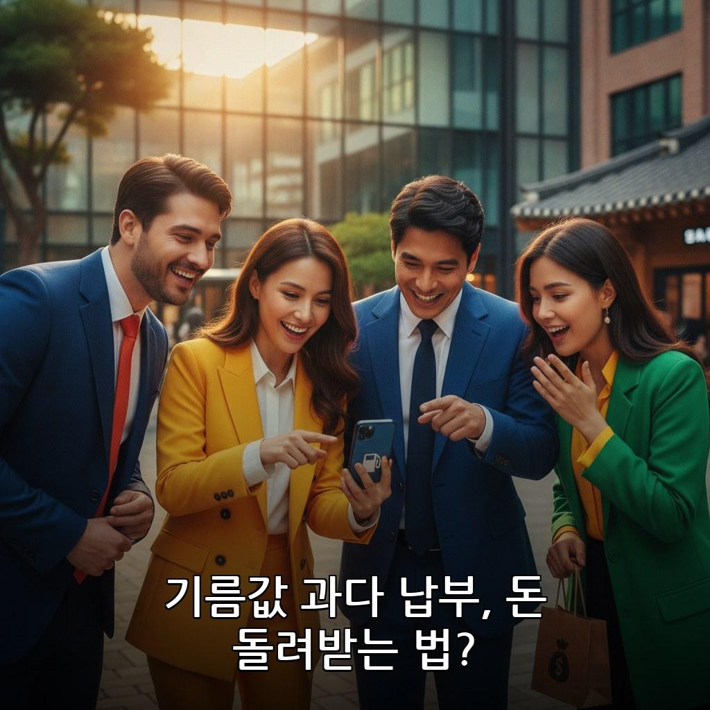 정유사 기름값 담합 소비자 피해 보상 방법 관련 이미지