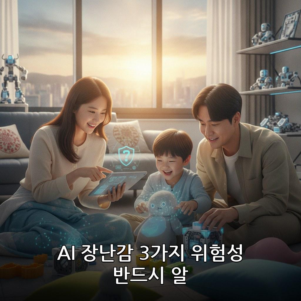 AI 장난감 안전성 문제 아이 사용 주의사항 정리 관련 이미지
