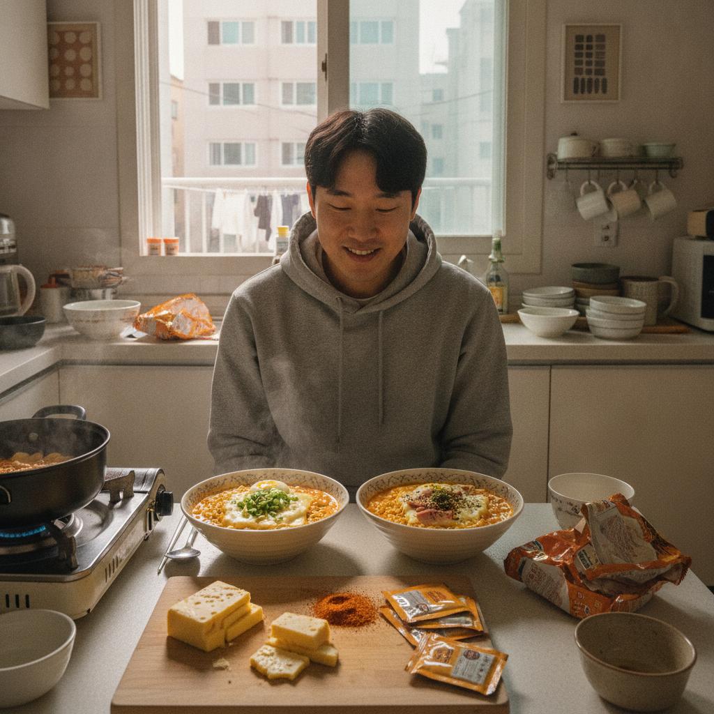 황치즈 라면 맛있게 끓이는 법 비교 정보 안내