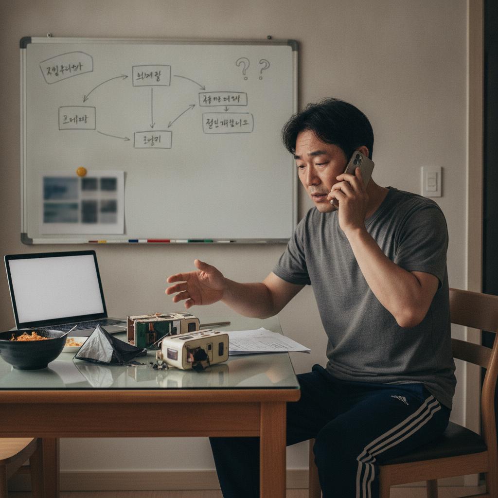 카라반 전도 사고 보험 처리 방법 설명 사진