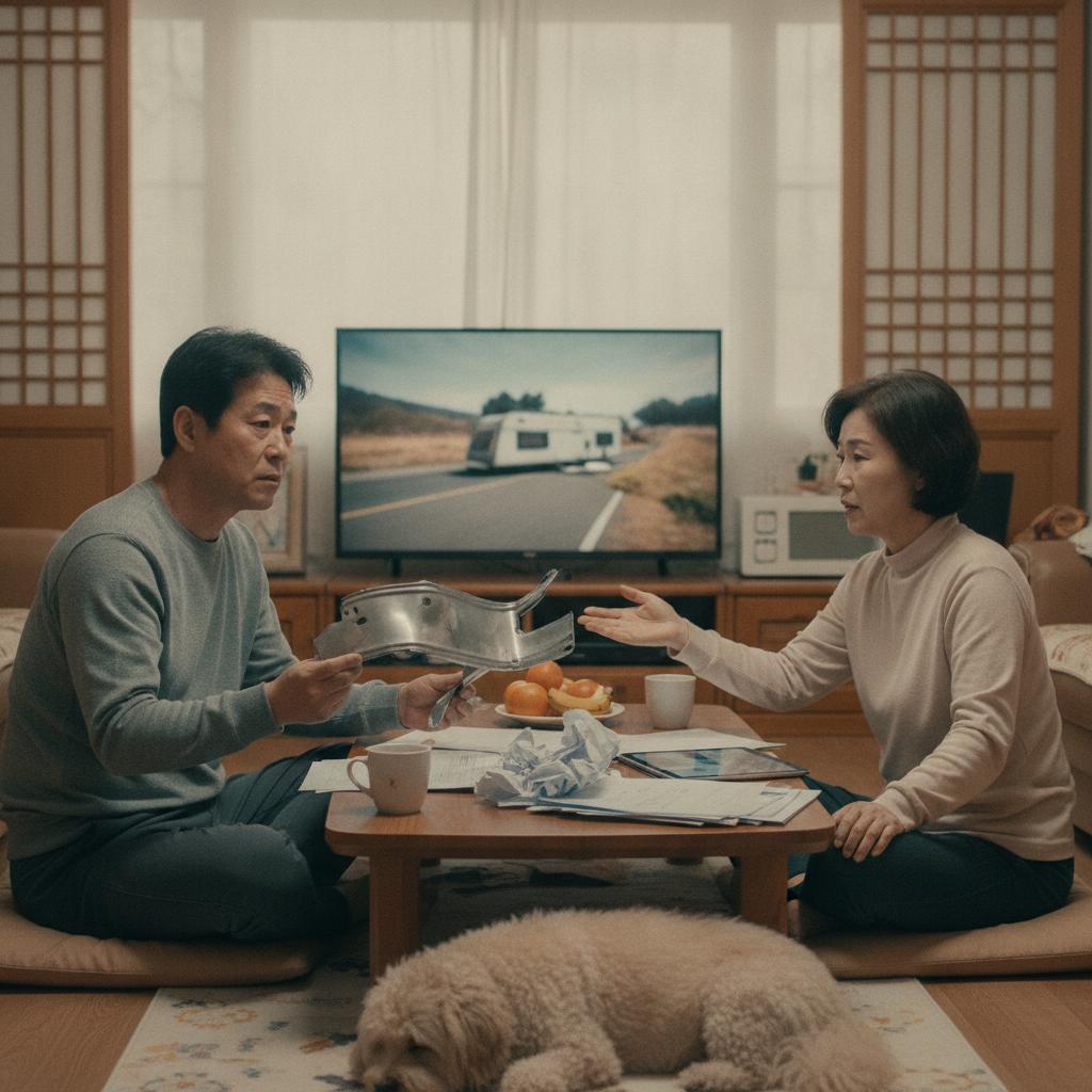 카라반 전도 사고 보험 처리 방법 참고 이미지