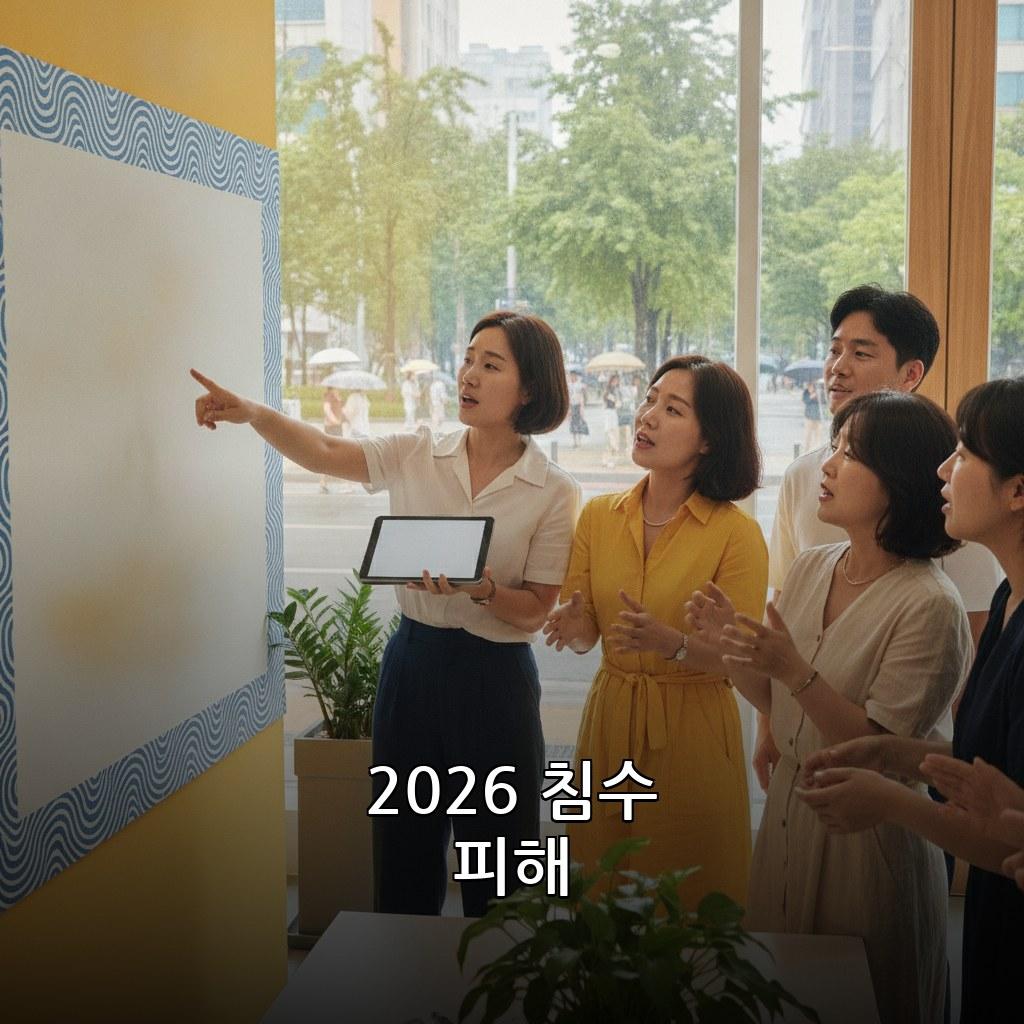 2026 여름 폭우 침수 피해 보상 신청 방법 관련 이미지