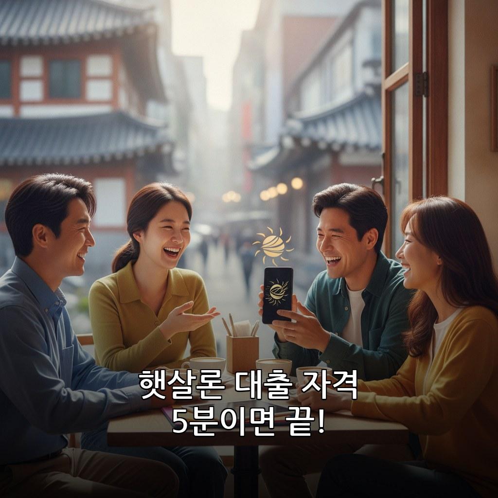 소상공인 햇살론 대출 자격 조건 및 신청 방법 관련 이미지