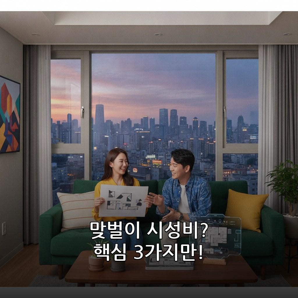 맞벌이 부부 시성비 아파트 선택 기준 정리 관련 이미지