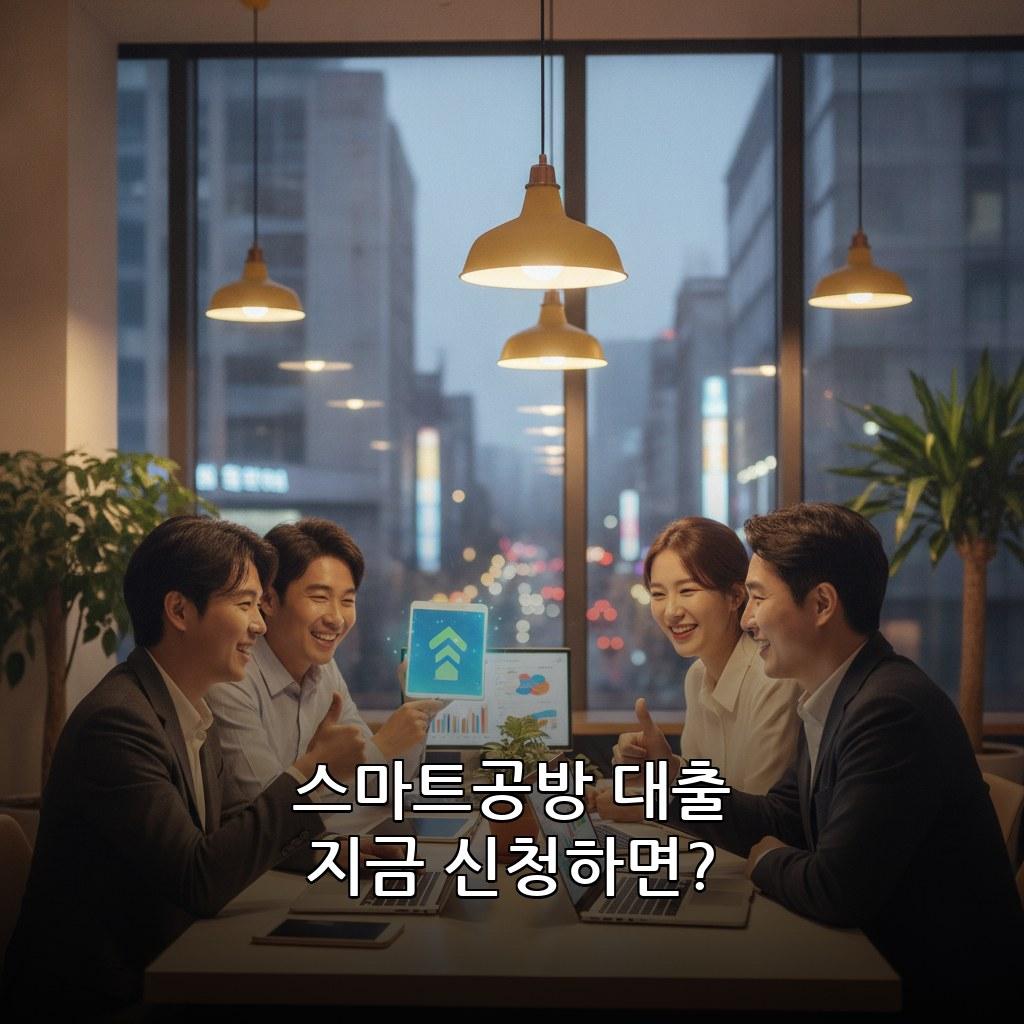 소상공인 스마트공방 구축 자금 대출 신청 방법 관련 이미지