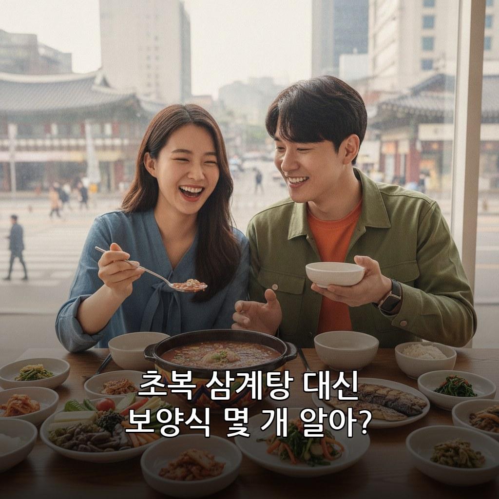 초복 삼계탕 대신 먹을 수 있는 보양식 추천 관련 이미지