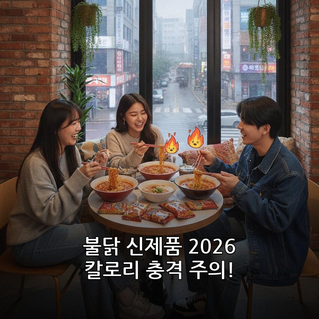 불닭볶음면 신제품 종류 칼로리 비교 2026 관련 이미지