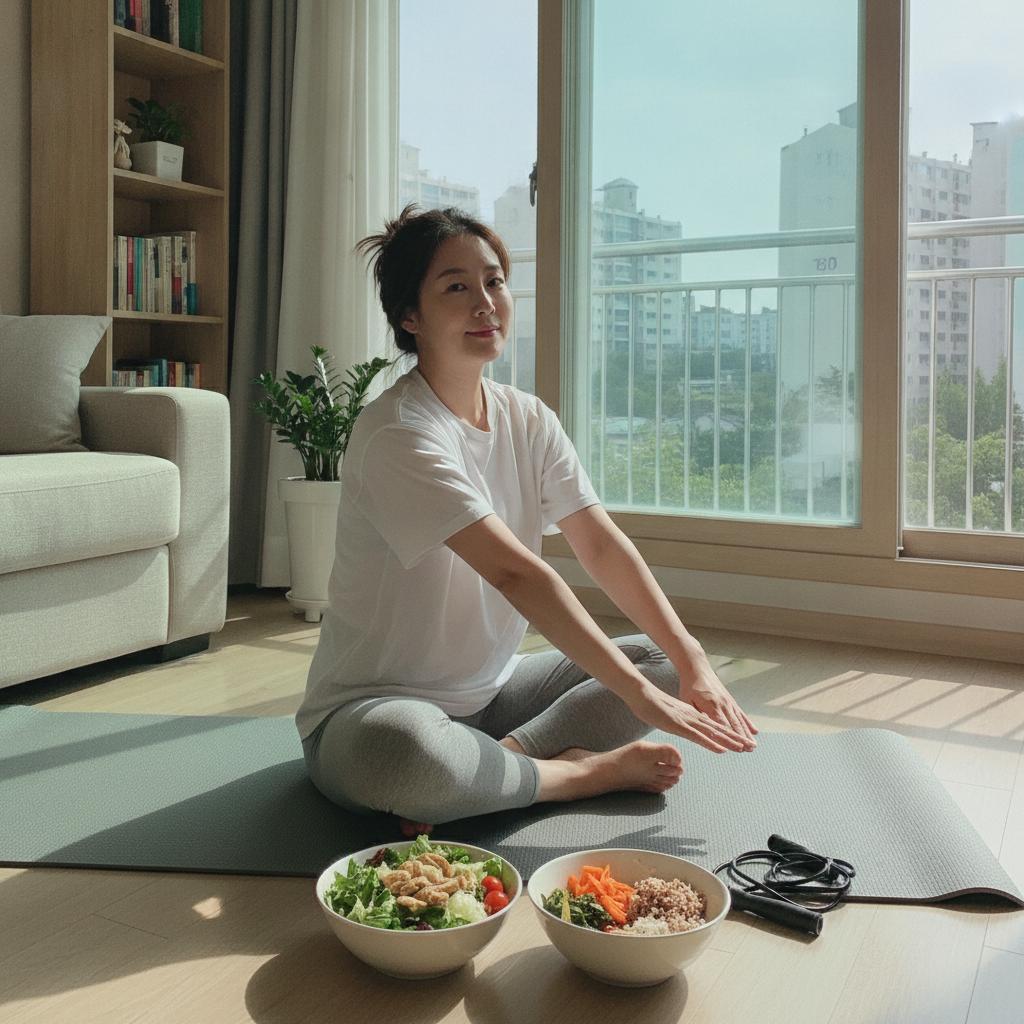 구혜선 14kg 감량 식단 운동 방법 공개 설명 사진