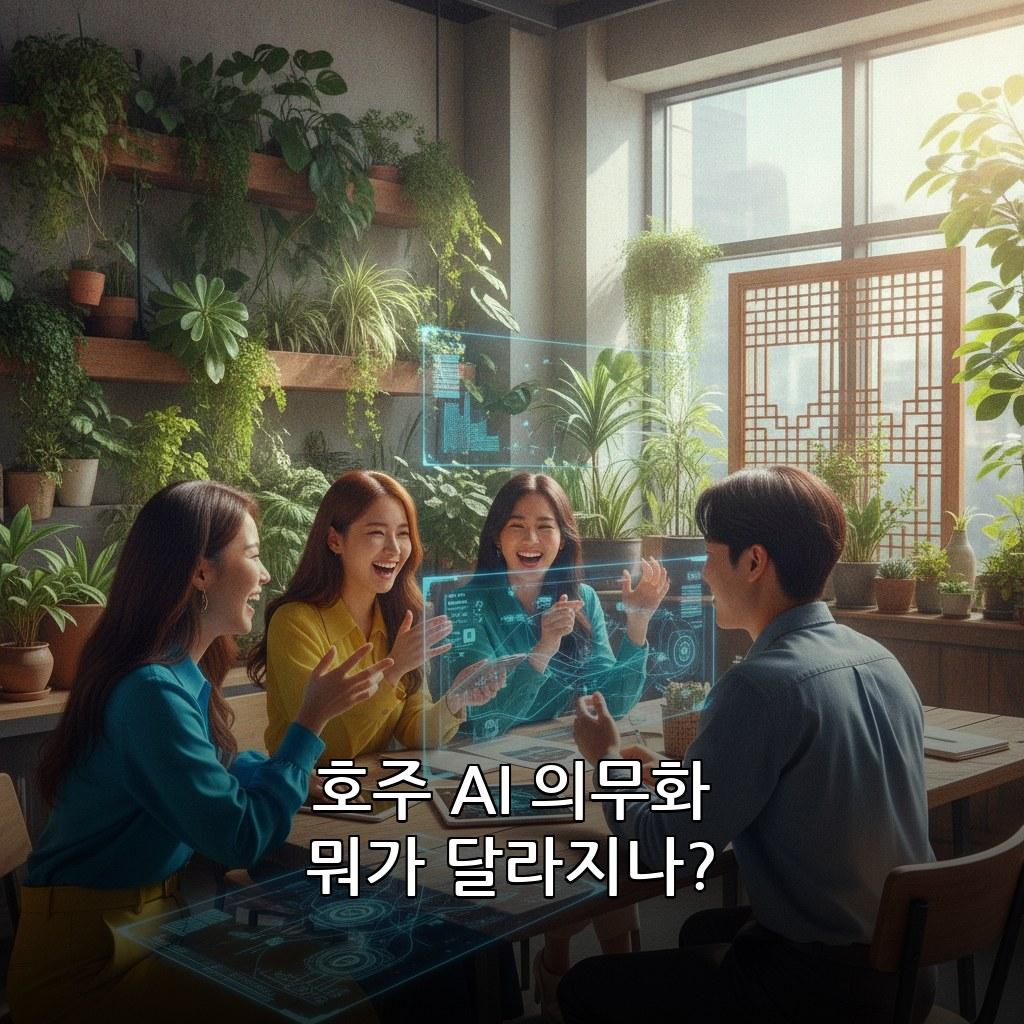 호주 AI 데이터센터 재생에너지 의무화 뜻 영향 관련 이미지