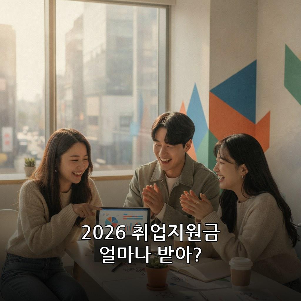 2026 국민취업지원제도 신청방법 및 지원금액 관련 이미지