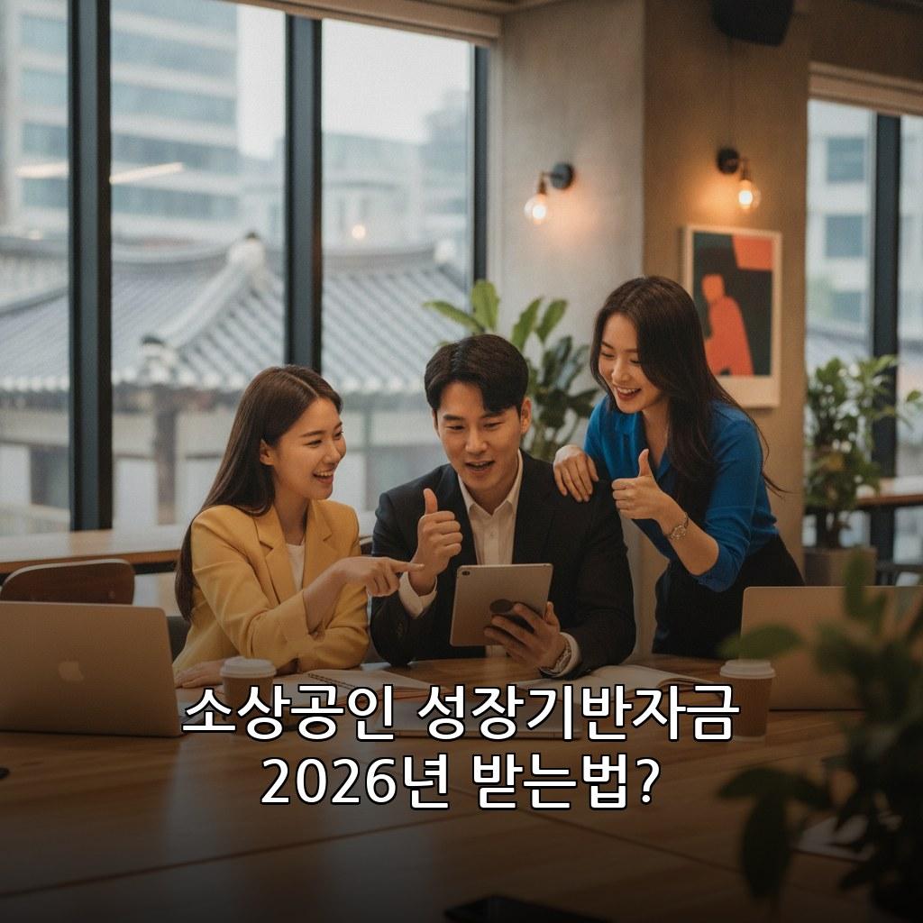 소상공인 성장기반자금 대출 신청 방법 관련 이미지