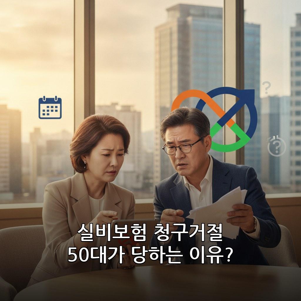50대 직장인 실비보험 청구 거절 이유와 대처법 2026 관련 이미지
