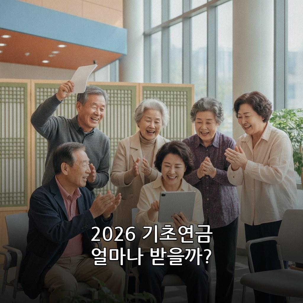 2026 노인 기초연금 신청방법 및 수급 자격조건 관련 이미지