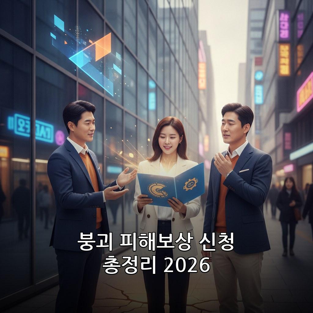 쿠팡 물류센터 붕괴 피해보상 신청 방법 2026 관련 이미지