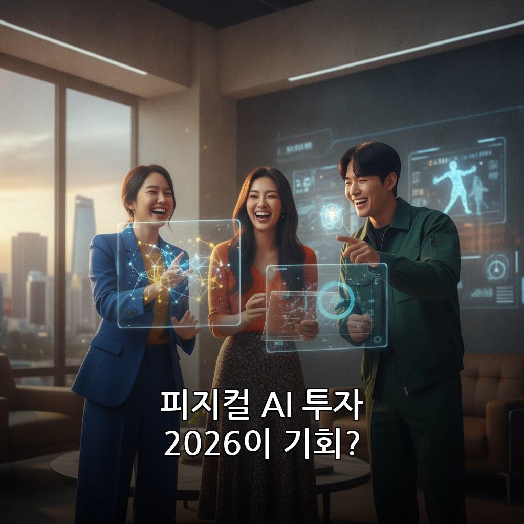 피지컬 AI 뜻 투자 방법 초보자 가이드 2026 관련 이미지