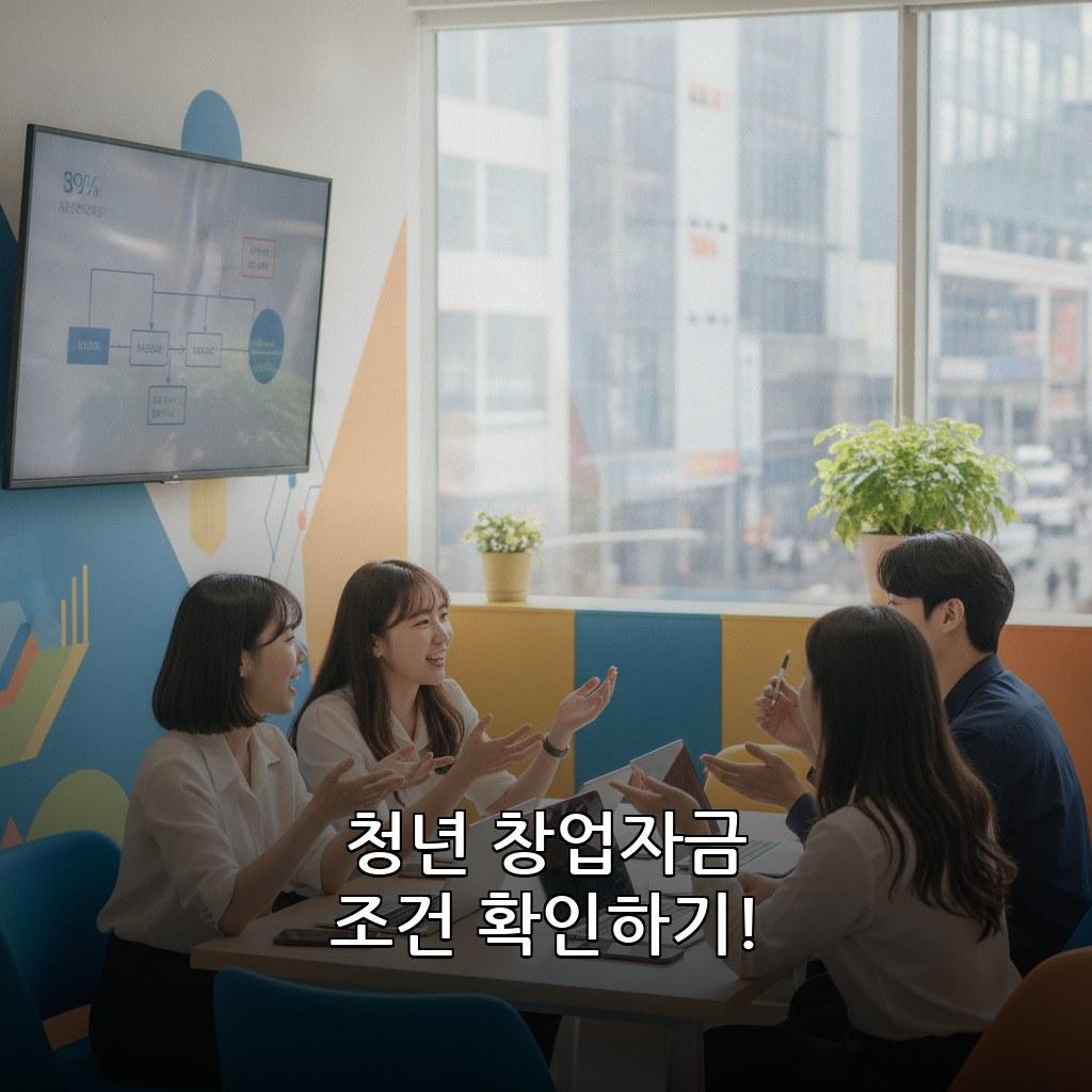 청년전용 창업자금 대출 신청 방법 및 조건 관련 이미지