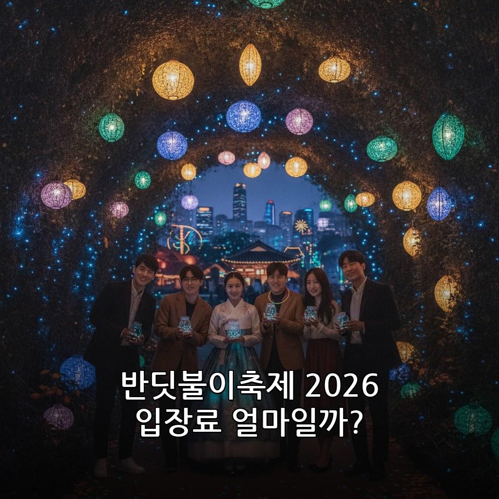 에버랜드 반딧불이 축제 2026 입장료 및 야간 체험 시간 관련 이미지