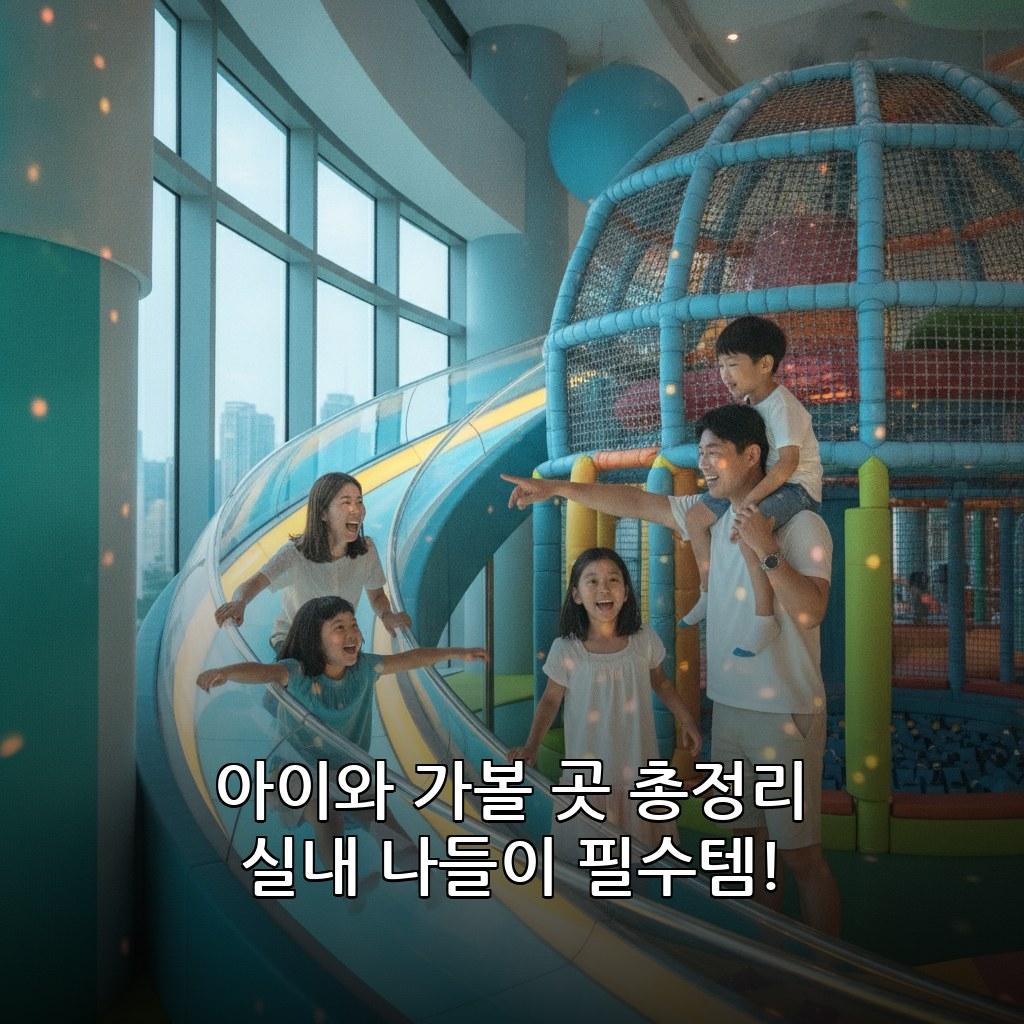 여름방학 아이와 가볼만한 곳 실내 나들이 추천 2026 관련 이미지