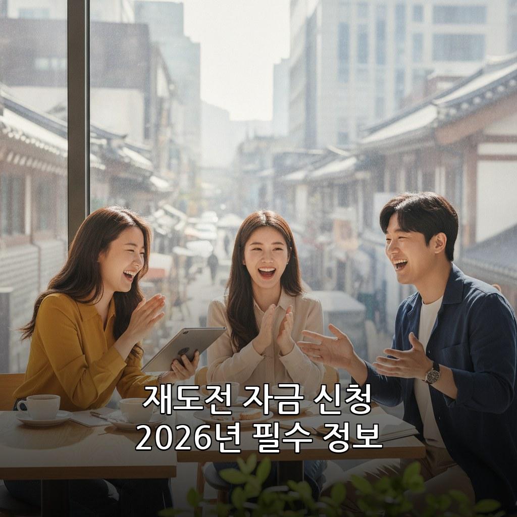 소상공인 재도전 특별자금 대출 신청 방법 및 조건 관련 이미지