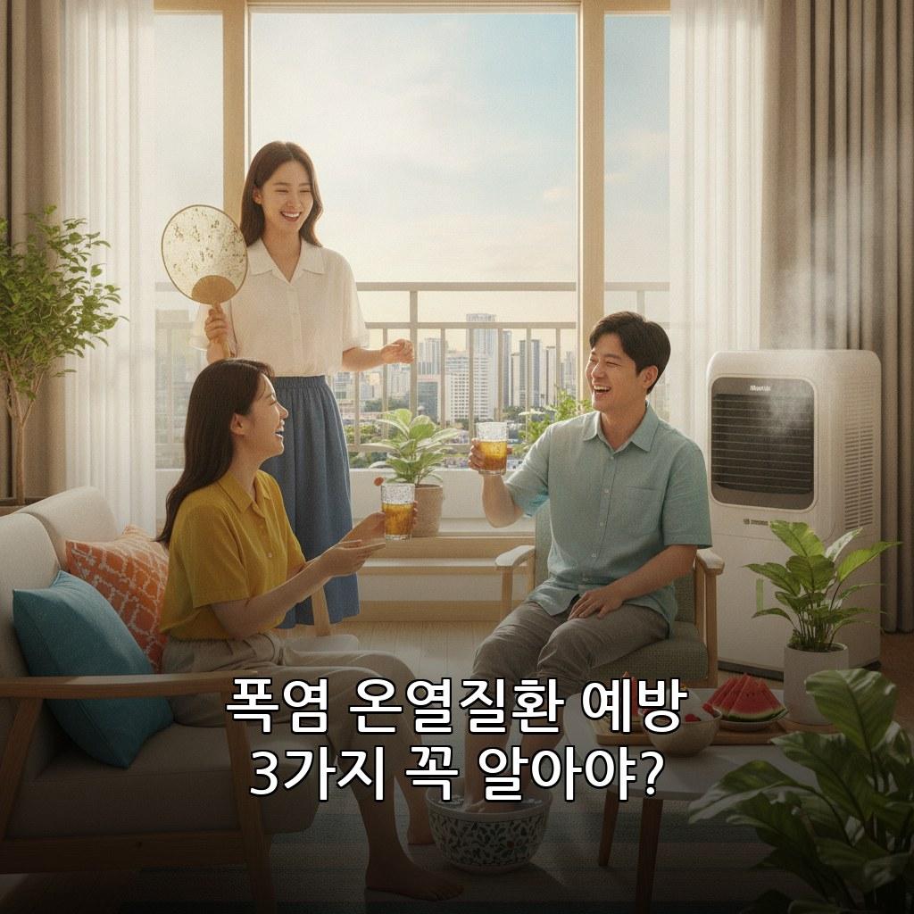 폭염 온열질환 예방 집에서 하는 법 2026 관련 이미지