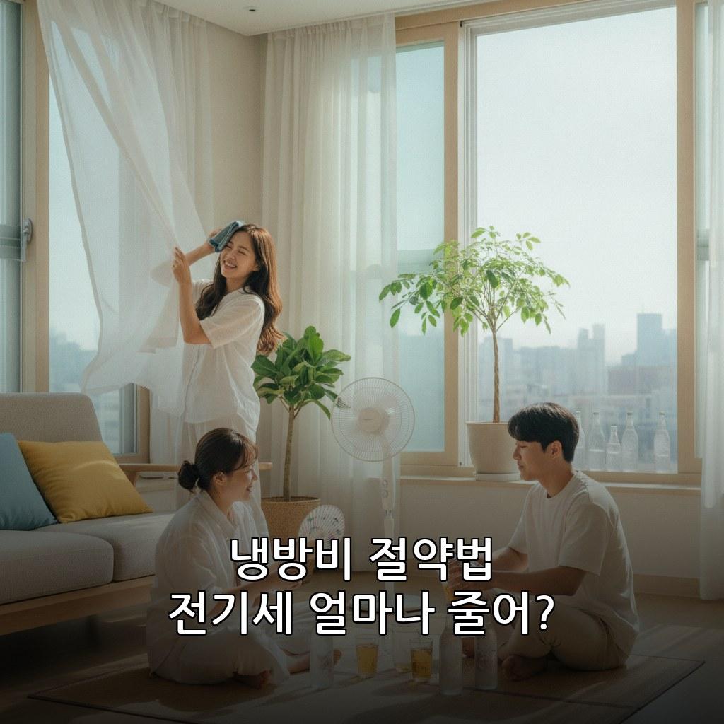 여름 폭염 냉방비 절약 방법 아파트 2026 관련 이미지