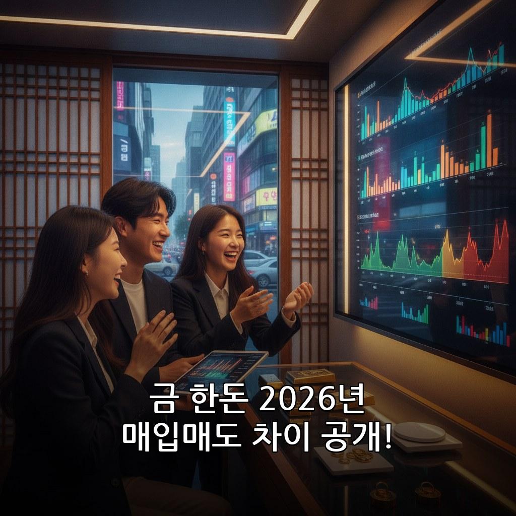 금 한돈 시세 오늘 2026 매입 매도 차이 관련 이미지