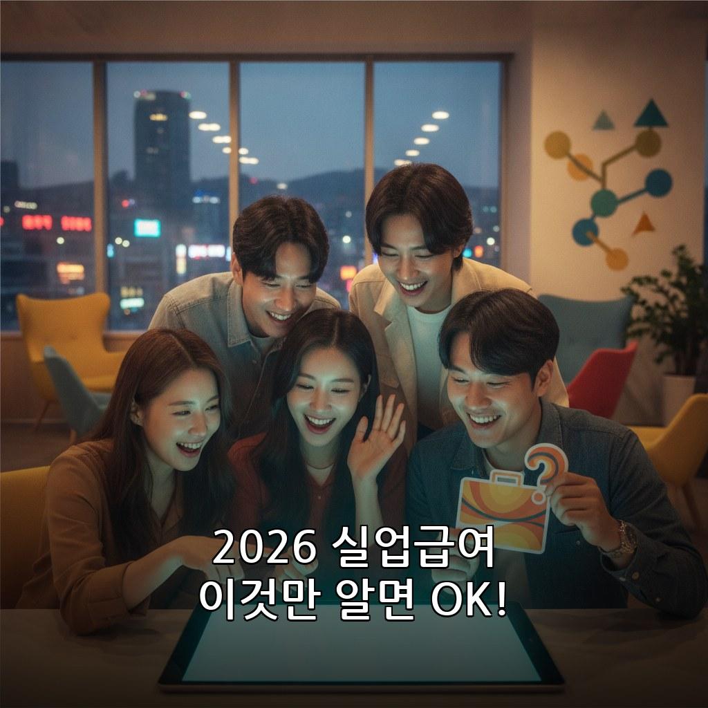 2026 실업급여 신청방법 및 수급 자격조건 관련 이미지