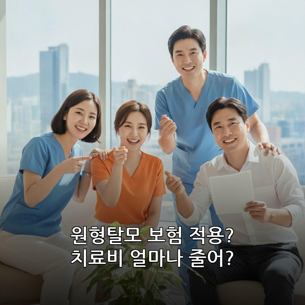 중증 원형탈모 건강보험 적용 치료비 2026 관련 이미지