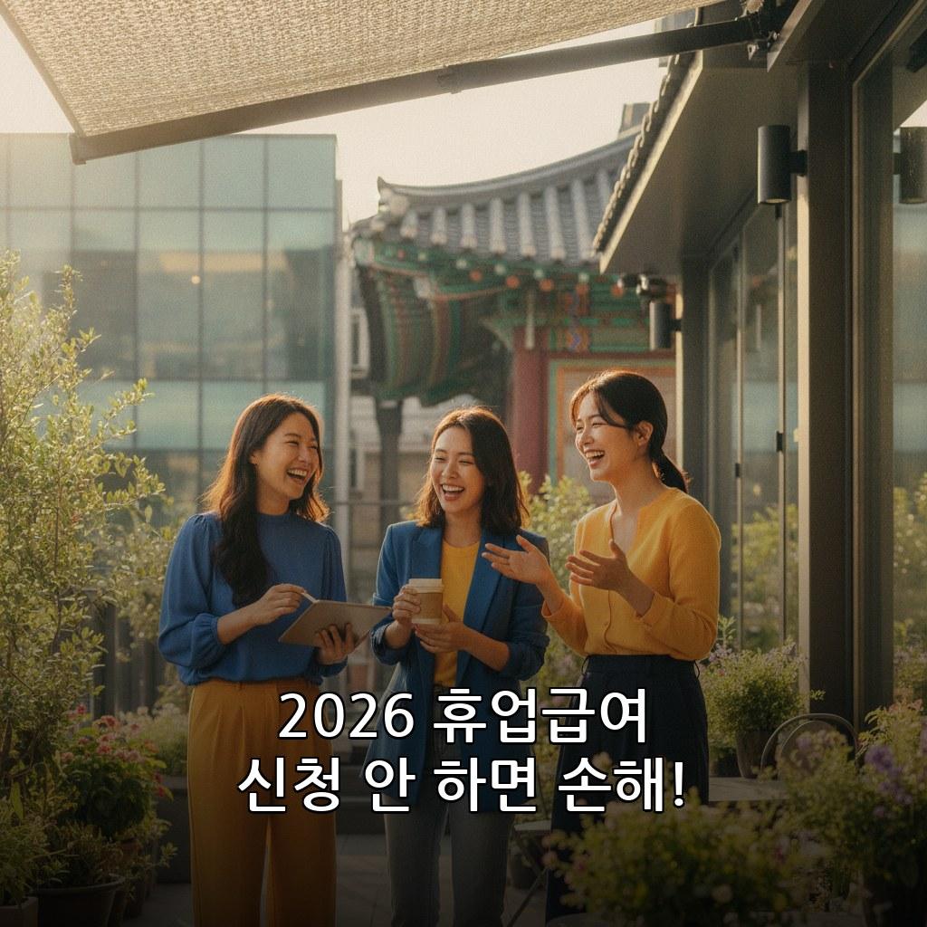2026 산재보험 휴업급여 신청방법 및 지급액 관련 이미지