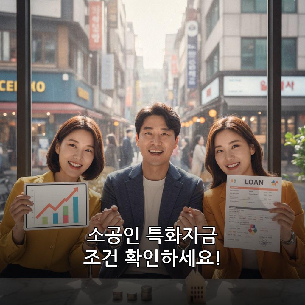 소상공인 시장진흥공단 소공인 특화자금 대출 신청 방법 및 조건 관련 이미지