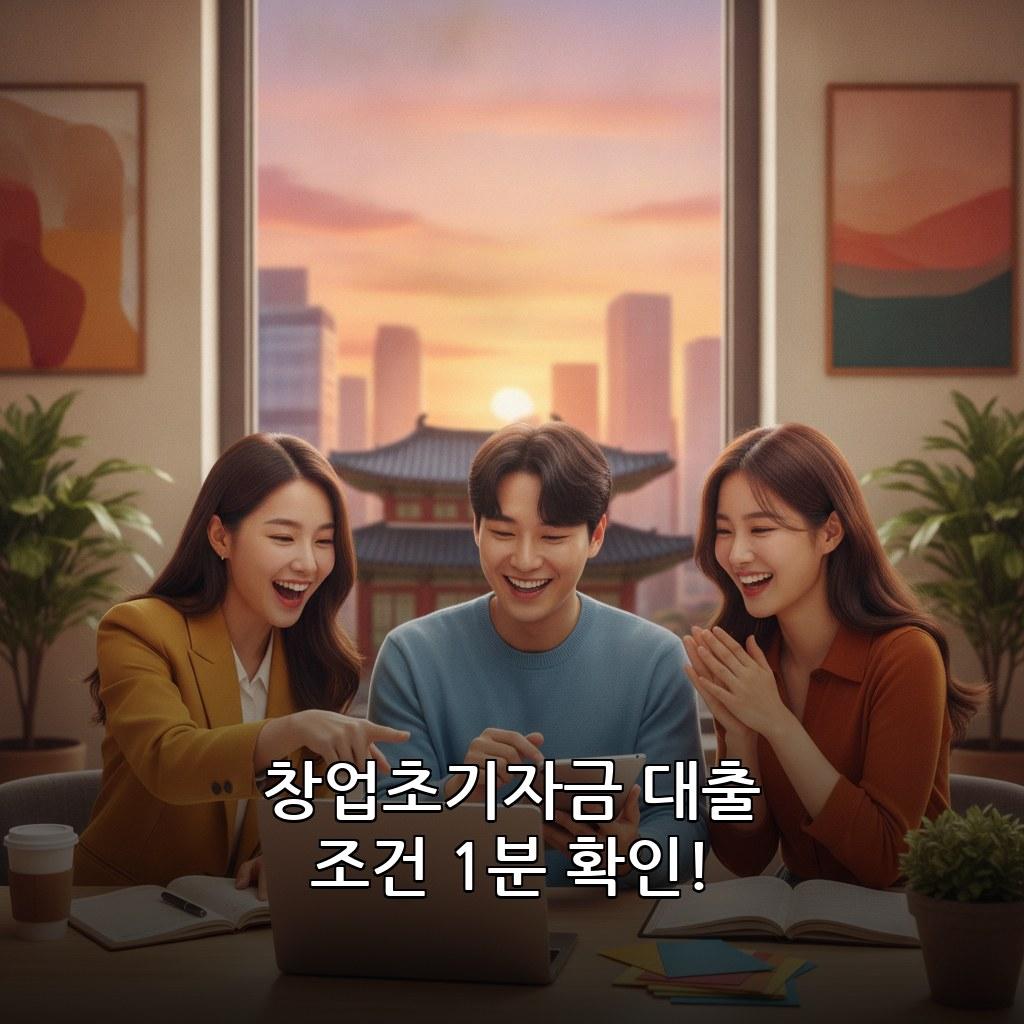 소상공인 창업초기자금 대출 신청 방법 및 조건 관련 이미지