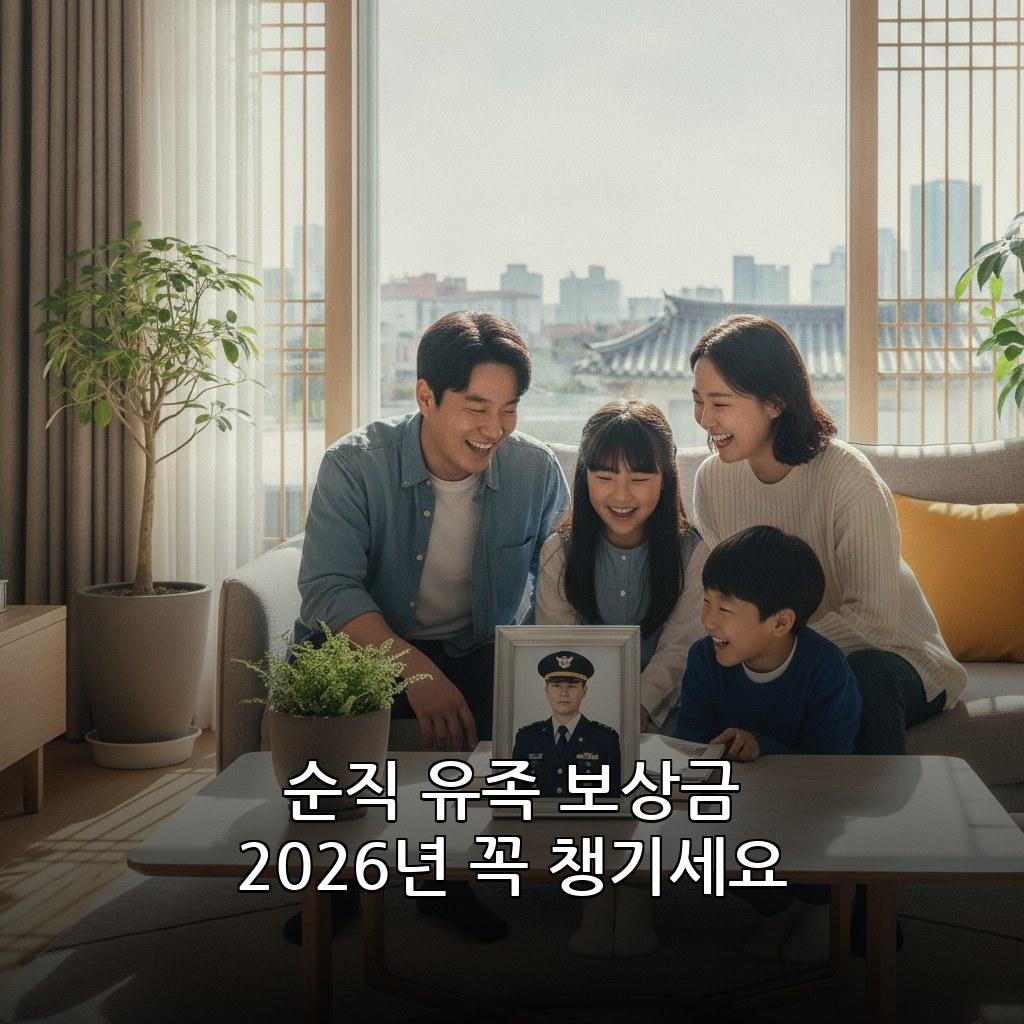 해양경찰 순직 유족 보상금 및 국가유공자 신청 방법 2026 관련 이미지
