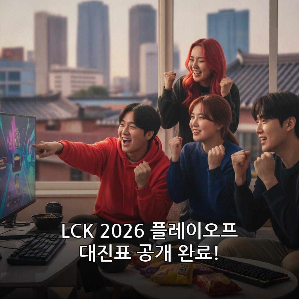 LCK 농심 레드포스 플레이오프 일정 및 BO5 전망 2026 관련 이미지