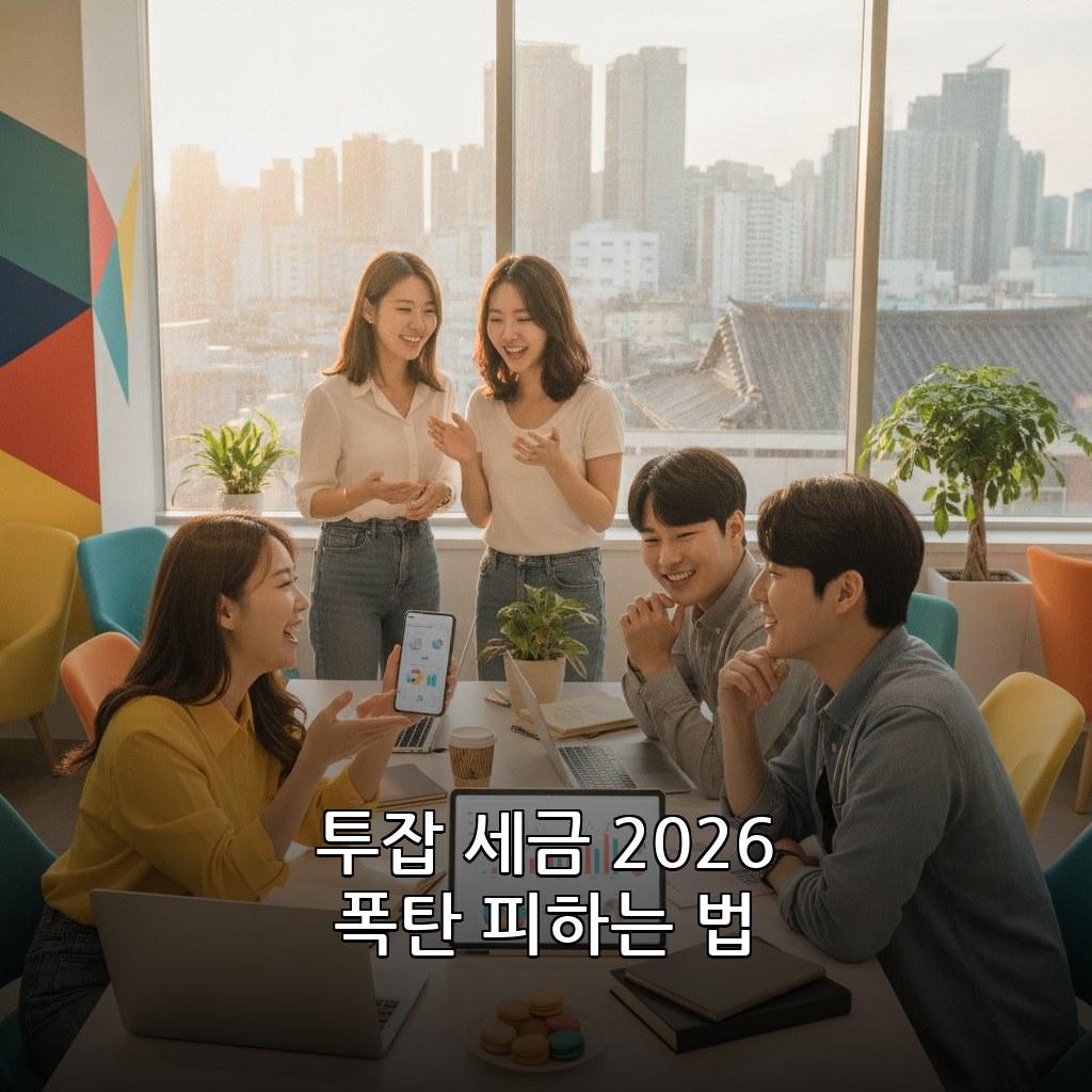 사내 부업 투잡 월급 외 수입 세금 신고 방법 2026 관련 이미지