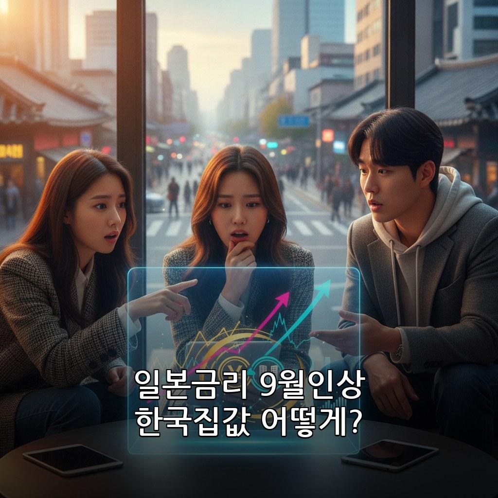 일본은행 9월 금리인상 한국 부동산 대출 영향 2026 관련 이미지
