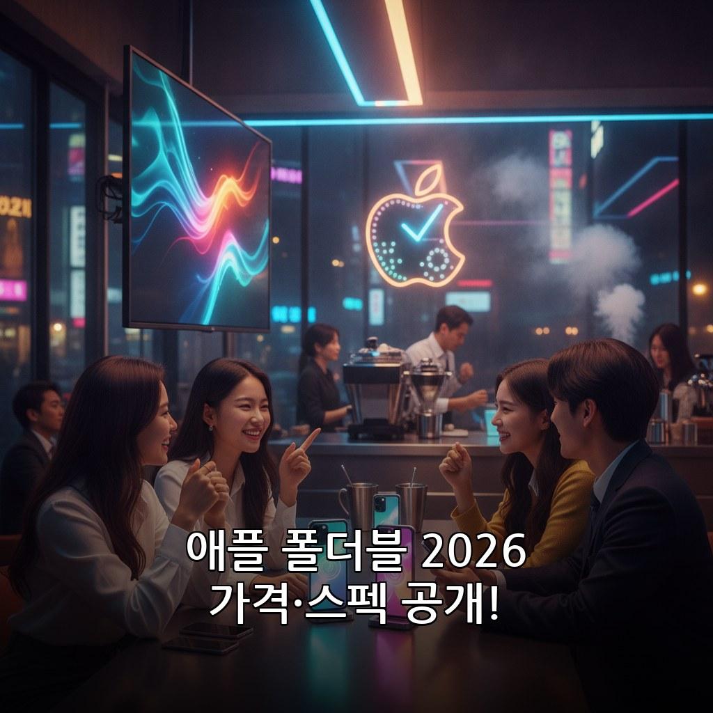 애플 폴더블폰 출시일 가격 스펙 한국 2026 관련 이미지