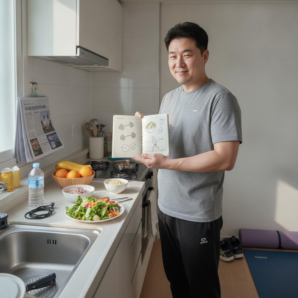 신동 37kg 감량 방법 식단 운동 루틴 2026 설명 사진