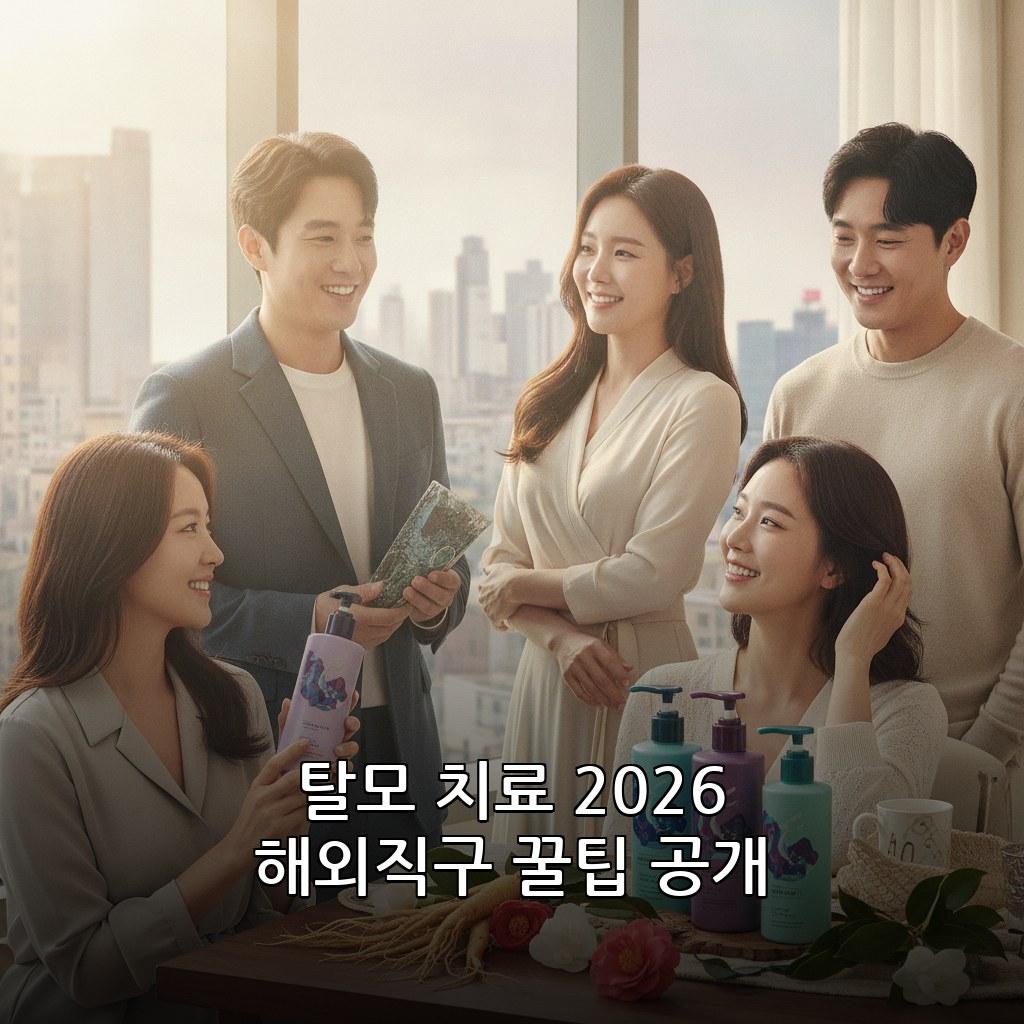 탈모 치료 K뷰티 샴푸 해외직구 추천 2026 효과 있는 제품 관련 이미지