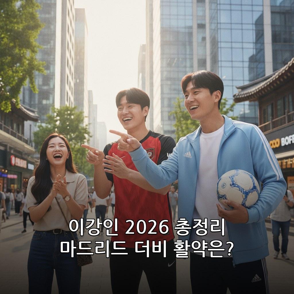 2026 아시안게임 이강인 마드리드 더비 활약 PSG 이적 후 성적 비교 관련 이미지