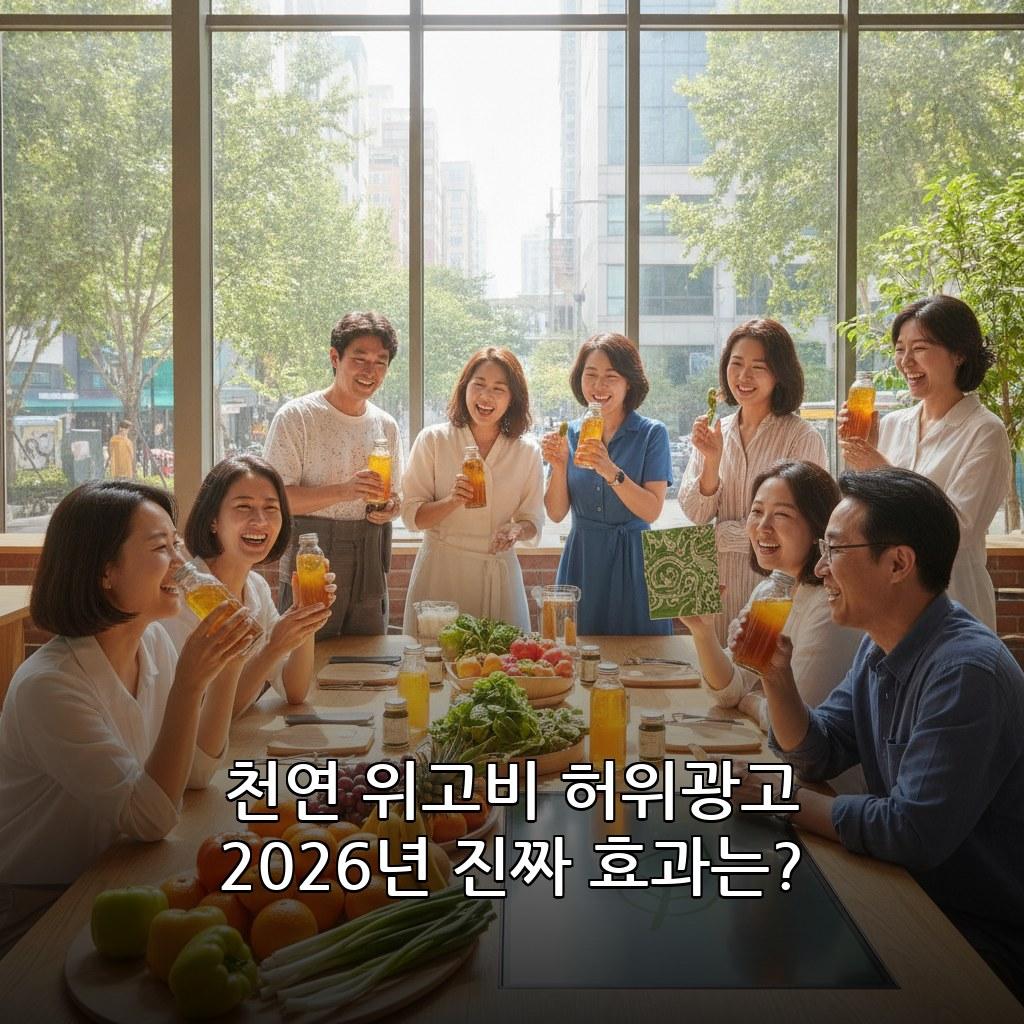 천연 위고비 아산병원 허위 광고 주의 2026 진짜 효과 있는 GLP-1 식품 관련 이미지