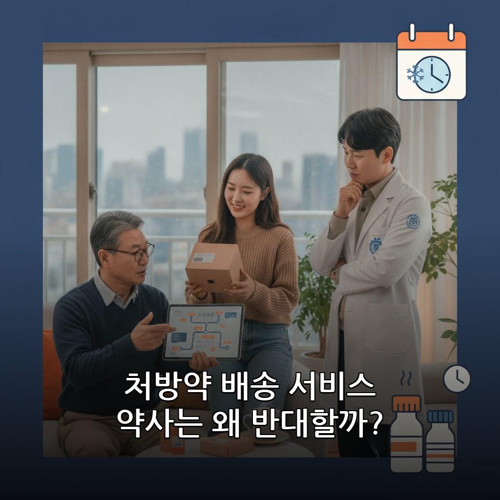 12월 처방약 배송 서비스 이용 방법 및 약사 반대 이유 2026 관련 이미지