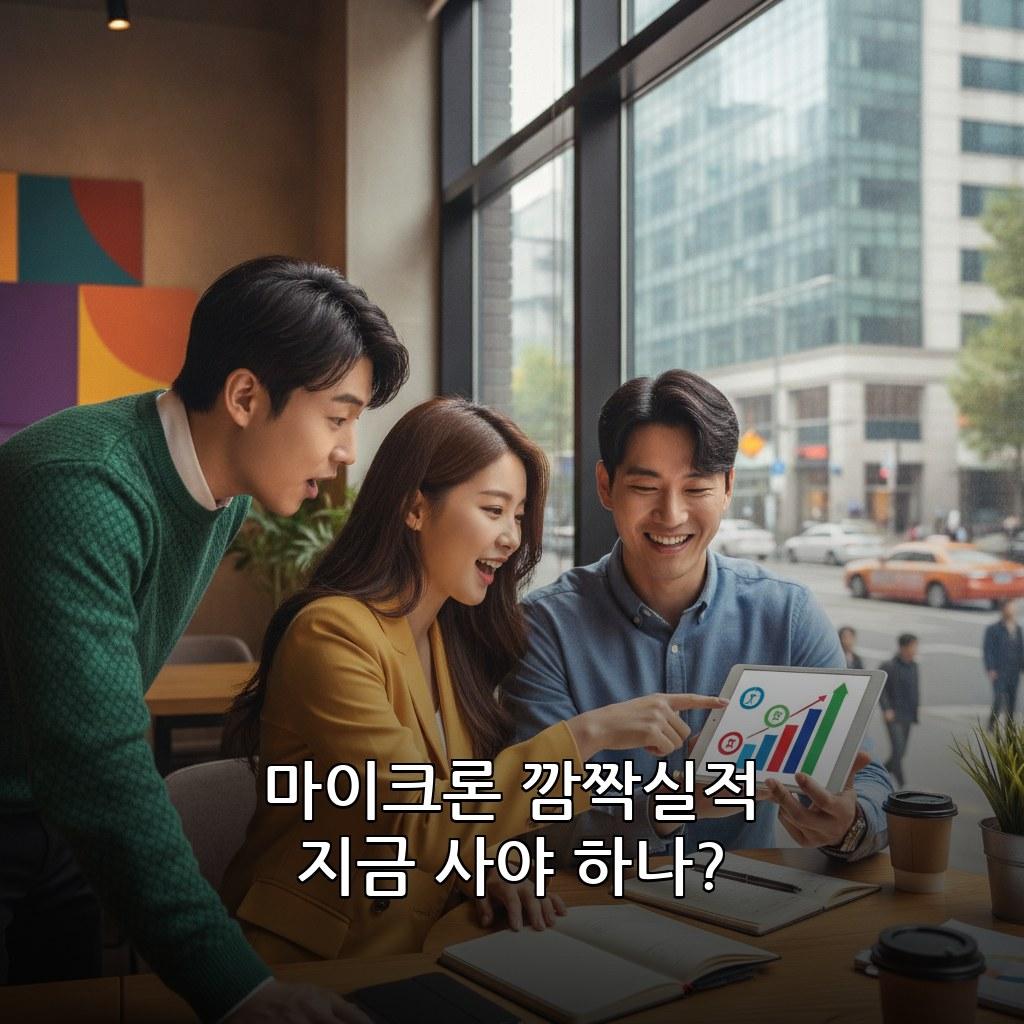 마이크론 깜짝실적 삼성전자 SK하이닉스 외국인 매수 지금 사야 하나 2026 관련 이미지