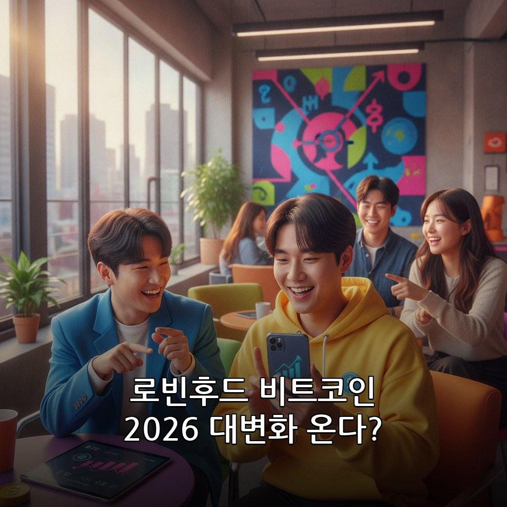 로빈후드 비트코인 매입 개인투자자 국내 코인 투자 영향 2026 관련 이미지