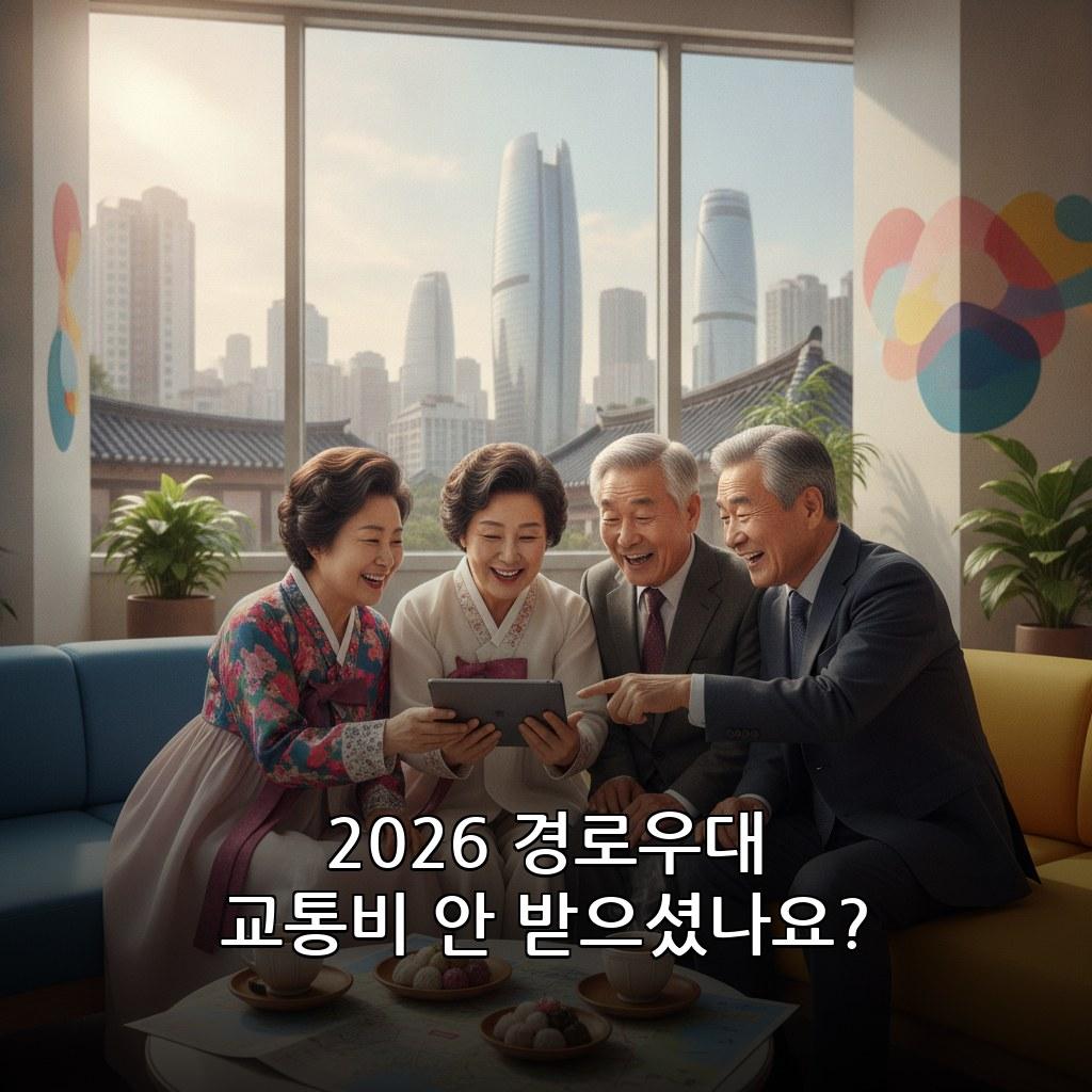 노인의 날 2026 경로우대 혜택 교통비 지원 신청 방법 관련 이미지