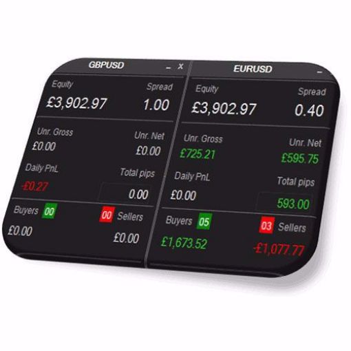 cTrader Forex Account Information Panel