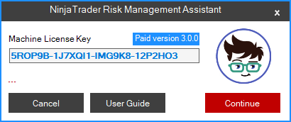 NinjaTrader Risk Manager License