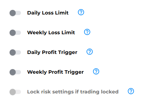 NinjaTrader Profit & Loss Triggers