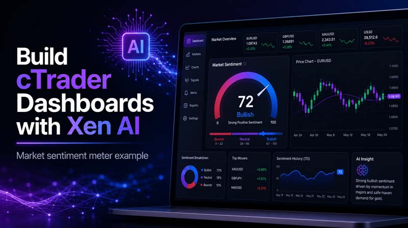 cTrader Market Dashboard Using AI
